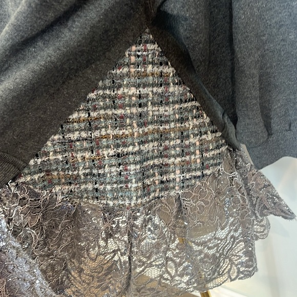 Antonio Marras Embellished Lace Trim Sweater - Picture 10 of 17